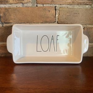 Rae Dunn “LOAF” Loaf pan - New